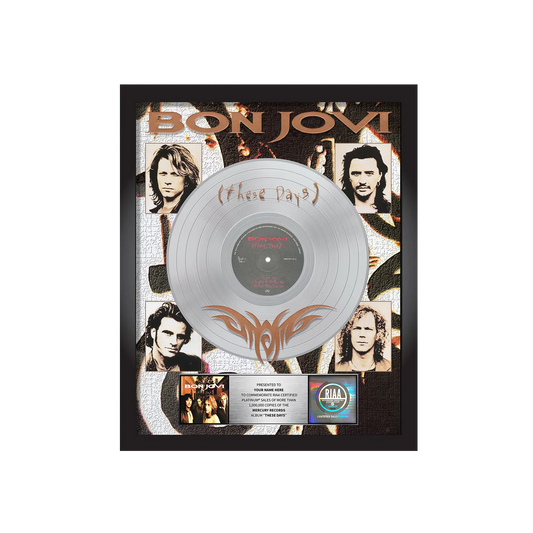These Days Album Plaque