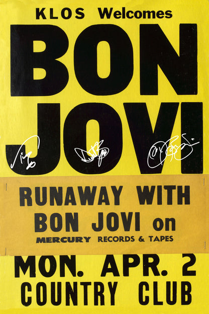 Country Club 1984 Show Poster